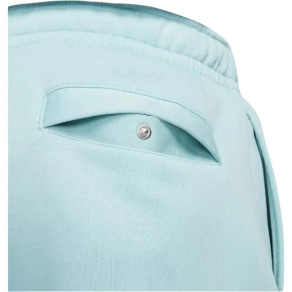 Nike NSW Club Men's 2 PC Sweatsuit Fleece Tracksuit Black Turquoise Set NWT Gift - Picture 8 of 14